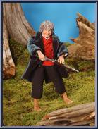 Bilbo from Lord of the Rings - Two Towers - 12" Special Edition Collector Series manufactured by Toy Biz [Loose]