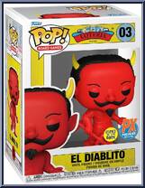 El Diablito (Glows In The Dark) from Loteria - Pop! Vinyl Figures manufactured by Funko [Front]