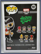 El Venenoide (Metallic) from Lucha Libre - Lucha Libre Pop! manufactured by Funko [Back]