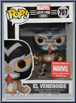 El Venenoide (Metallic) from Lucha Libre - Lucha Libre Pop! manufactured by Funko [Front]