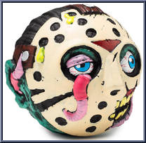 Jason Voorhees from Madballs - Horrorballs manufactured by Kidrobot [Loose]