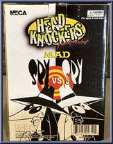 White Spy from MAD Magazine - Head Knockers manufactured by Neca [Back]