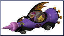 Mean Machine from Mafex - Wacky Races manufactured by Medicom [Loose]