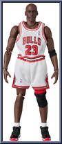 Michael Jordan (Chicago Bulls Home) from Mafex - NBA manufactured by Medicom [Loose]