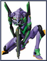 Rebuild of Evangelion EVA-01 from Mafex - Evangelion manufactured by Medicom [Loose]