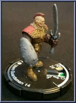 Utem Guardsman *** from Mage Knight - Unlimited - Atlantis Guild manufactured by WizKids [Loose]