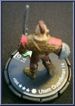 Utem Guardsman *** from Mage Knight - Unlimited - Atlantis Guild manufactured by WizKids [Loose]