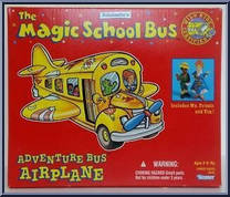 Airplane from Magic School Bus - Adventure Bus manufactured by Kenner [Front]
