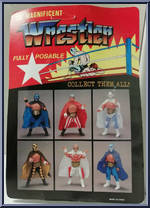 Wrestler (Black Cape) from Magnificent Wrestler - Basic Series manufactured by Paco [Back]