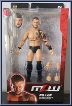Killer Kross from Major League Wrestling - Basic Series manufactured by Boss Fight Studio [Front]