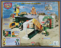 Star Fortress Headquarters from Major Powers & The Star Squad - Basic Series manufactured by Playskool [Back]