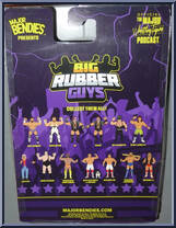 Macho Man Randy Savage (Green Shorts) from Major Wrestling Figure Podcast - Big Rubber Guys manufactured by Unknown [Back]