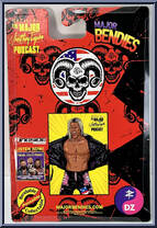 Nic Nemeth (Black Pants) from Major Wrestling Figure Podcast - Major Bendies - Exclusives manufactured by Unknown [Back]