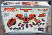 Red Venom from Manta Force - Basic Series manufactured by Blue Bird [Back]