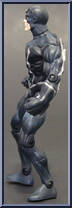 Black Bolt from Marvel - Modern Age manufactured by Toy Biz [Loose]