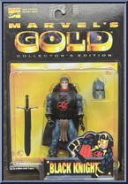Black Knight from Marvel - Gold manufactured by Toy Biz [Front]