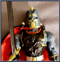 Black Knight from Marvel - Gold manufactured by Toy Biz [Loose]