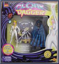 Cloak & Dagger from Marvel - Limited Editions manufactured by Toy Biz [Front]