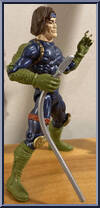 Gambit & Rogue (Age of Apocalypse) from Marvel - Famous Couples manufactured by Toy Biz [Loose]