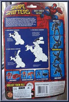 Grey Hulk from Marvel - Shape Shifters 2003 manufactured by Toy Biz [Back]