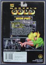 Iron Fist from Marvel - Gold manufactured by Toy Biz [Back]