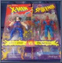 Weapon X & Spider-Man (Super Poseable)