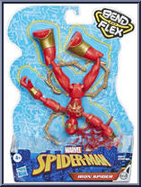 Iron Spider from Marvel - Bend and Flex - Basic Series manufactured by Hasbro [Front]