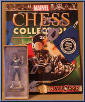 Bullseye from Marvel Chess Collection - Basic Series manufactured by Eaglemoss [Front]