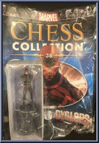 Cyclops from Marvel Chess Collection - Basic Series manufactured by Eaglemoss [Front]
