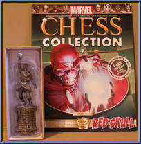 Red Skull from Marvel Chess Collection - Basic Series manufactured by Eaglemoss [Front]