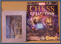 Rocket Raccoon / Groot from Marvel Chess Collection - Special manufactured by Eaglemoss [Front]