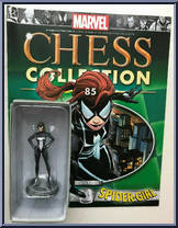 Spider-Girl from Marvel Chess Collection - Basic Series manufactured by Eaglemoss [Front]