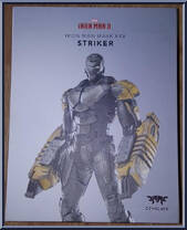 Striker (Iron Man Mark XXV) from Marvel - Iron Man 3 manufactured by Comicave [Front]