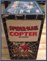 Spider-Man Helicopter from Marvel - Accessories manufactured by Empire Toys [Back]