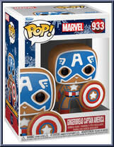 Captain America (Gingerbread) from Marvel - Marvel Universe Pop! manufactured by Funko [Front]