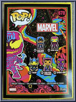 Carnage (Blacklight) from Marvel - Marvel Universe Pop! manufactured by Funko [Back]