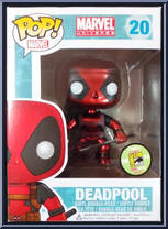 Deadpool (Metallic) from Marvel - Marvel Universe Pop! manufactured by Funko [Front]