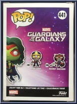 Gamora from Marvel - Marvel Universe Pop! manufactured by Funko [Back]