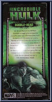 Incredible Hulk (Gray) from Marvel - Wacky Wobblers manufactured by Funko [Back]