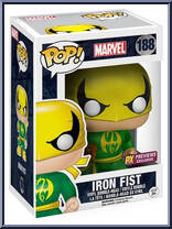Iron Fist (Green / Yellow) from Marvel - Marvel Universe Pop! manufactured by Funko [Front]