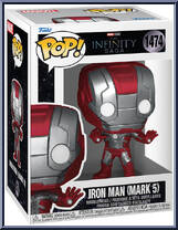 Iron Man (Mark 5) from Marvel - Infinity Saga Pop! manufactured by Funko [Front]
