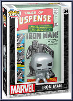 Iron Man (Tales of Suspense) from Marvel - Comic Covers Pop! manufactured by Funko [Front]