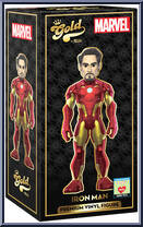 Iron Man (Red / Gold Suit) from Marvel - Vinyl Gold - 18" Scale manufactured by Funko [Front]