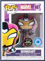 Ironheart (Glows in the Dark) from Marvel - Marvel Universe Pop! manufactured by Funko [Front]