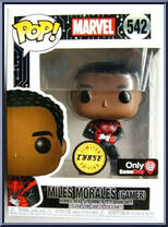 Miles Morales (Gamer) (Unmasked) from Marvel - Marvel Universe Pop! manufactured by Funko [Front]