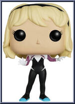Spider-Gwen (Unhooded) from Marvel - Marvel Universe Pop! manufactured by Funko [Loose]