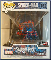 Spider-Man (Street Art) (Deluxe) from Marvel - Street Art Pop! manufactured by Funko [Front]