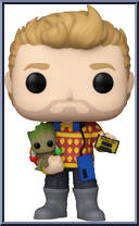 Star-Lord (with Groot) from Marvel - Marvel Universe Pop! manufactured by Funko [Loose]
