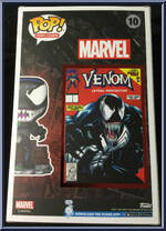 Venom (Glow in the Dark) from Marvel - Comic Covers Pop! manufactured by Funko [Back]
