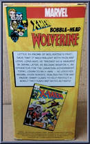 Wolverine (X-Men) from Marvel - Wacky Wobblers manufactured by Funko [Back]